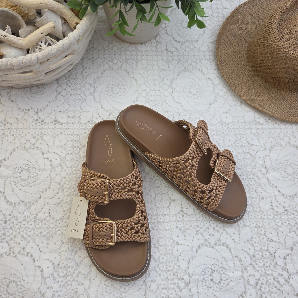 Joie Tan Woven Sandals